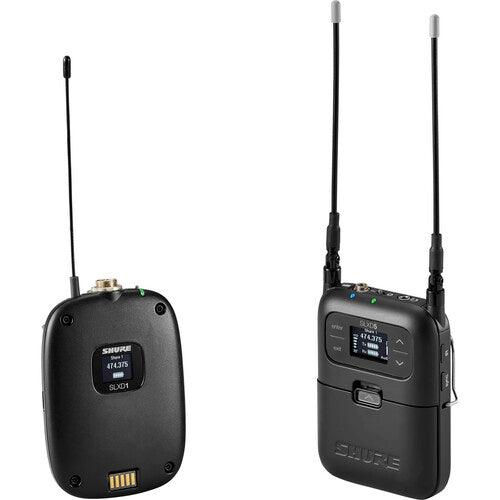 Shure SLXD15/UL4B Digital Camera-Mount Wireless UniPlex Cardioid Lavalier Mic System