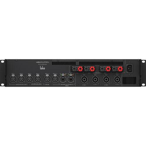 Lab Gruppen PLM 5K44 5000W 4-Channel Amplifier with Lake DSP and Network (speakON + Binding Post) - PLM 5K44