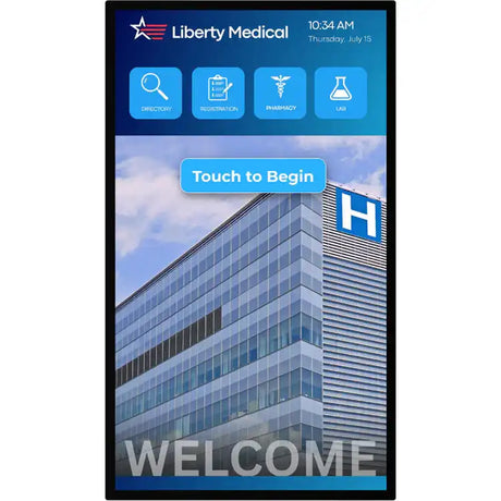 Planar URP652 UltraRes P Series 65" UHD 4K HDR Commercial Monitor - 998-4231-00 Displays Planar