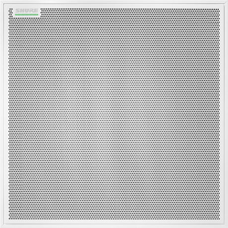 Shure MXA925W-S – AI Ceiling Array Microphone (Square, White) Ceiling Array Microphones Shure