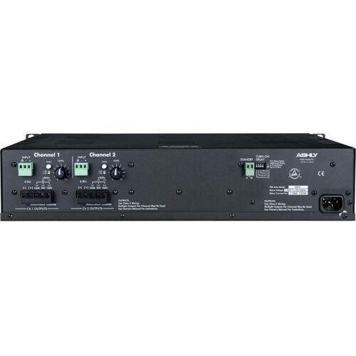 ASHLY TRA-2075 Convection-Cool Power Amplifier w/ Xfmr Iso 2 x 75W @ 4/8 Ohm, 25V, 70V