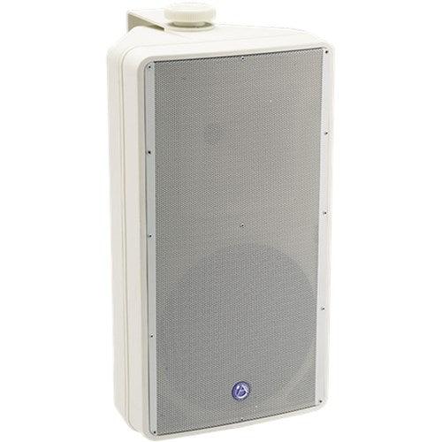 Atlas Sound SM82T-WH 8" 2-Way All Weather Speaker with 60-Watt 70V/100V Transformer (White)