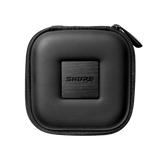 Shure EASQRZIPCASE-BLK Square Zipper Earphone Pouch-Black Microphones Shure
