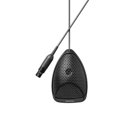 Shure MX391W/A/C Microflex Miniature Boundary Condenser Microphone Cardioid White Microphones Shure