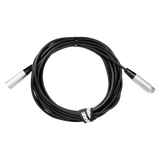 Shure C25J 25' Hi-Flex Cable®, Chrome XLR Connectors Microphones Shure