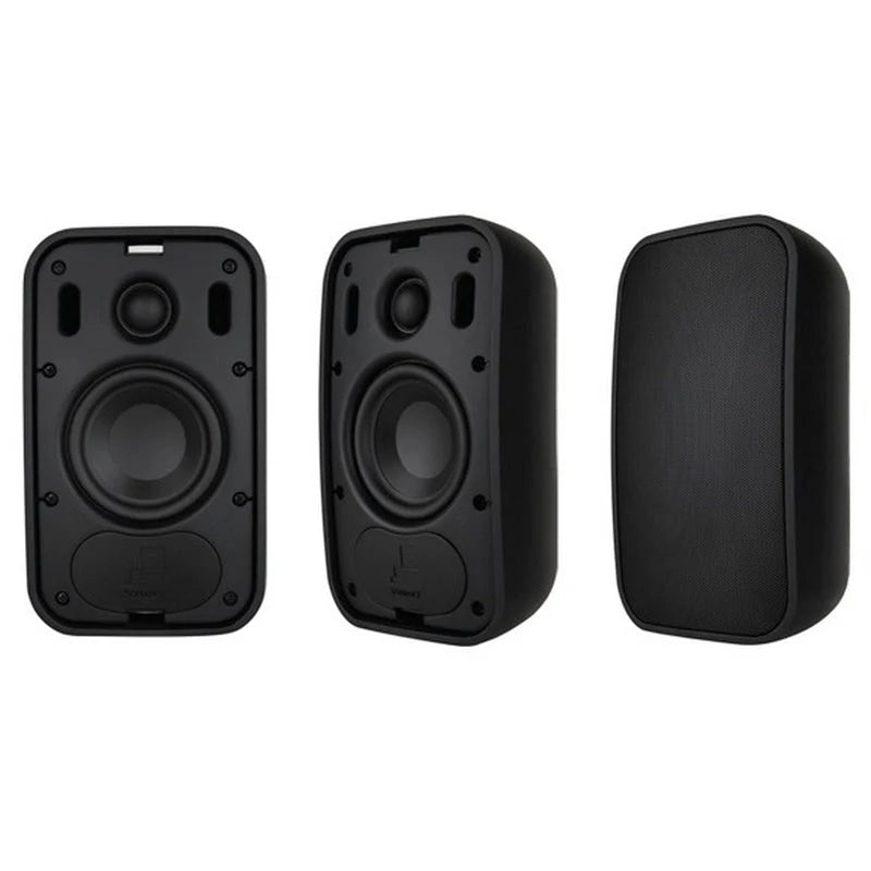 Sonance Pro Series PS-S43T 4" 60W Surface Mount Speakers (Pair) - Black