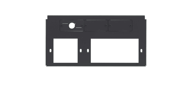 Kramer T10F-33 1 Dual & 1 Single Power Socket Slots, 2 Blank Insert Slots, 1 Cable Pass–Through