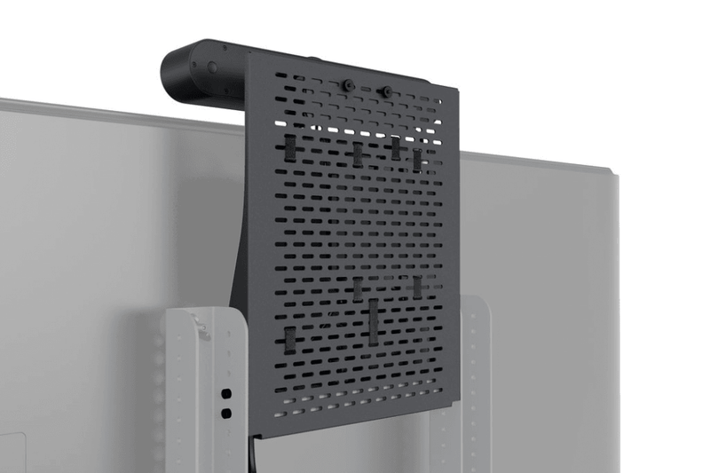 Heckler H702-BG Device Panel for Heckler AV Cart (Black Grey)