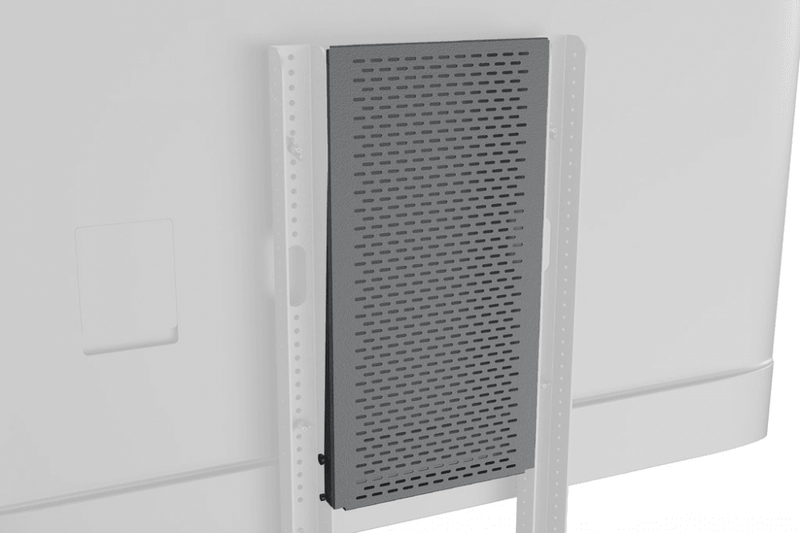 Heckler H708-BG Device Panel XL for Heckler AV Cart (Black Grey)