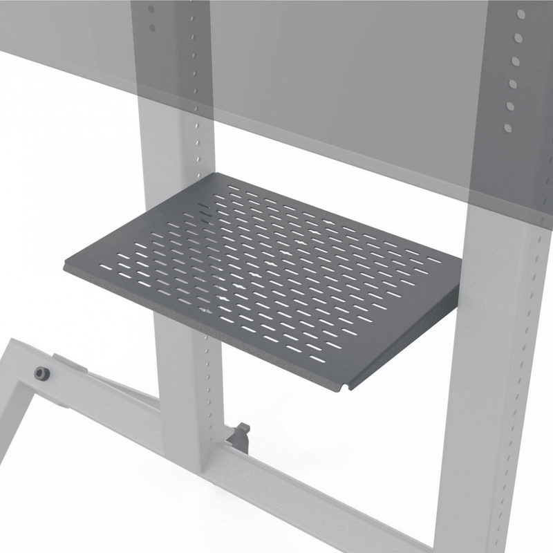 Heckler H709-BG Control Shelf for Heckler AV Cart (Black Grey)