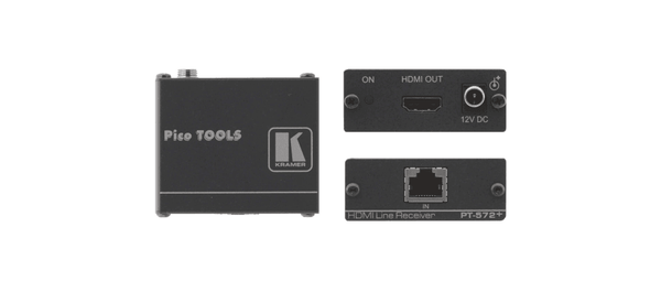 Kramer PT572+ HDMI Over Twisted Pair Receiver Over PoC Long–Reach DGKat