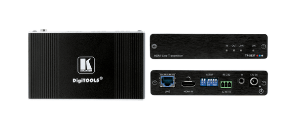 Kramer TP-583T 4K HDR HDMI Transmitter with RS–232 & IR over Long–Reach HDBaseT
