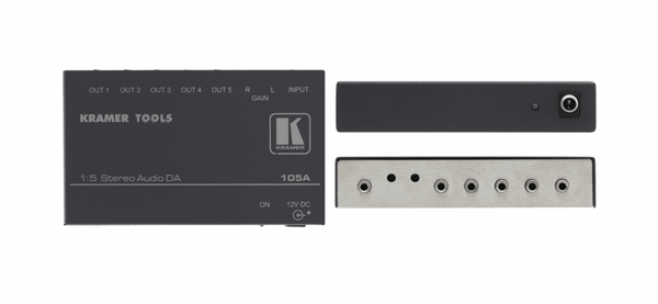 Kramer 105A 1:5 Stereo Audio Distribution Amplifier