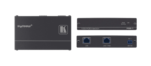 Kramer PSE-1 Single 10G HDBaseT & Ethernet Power Injector