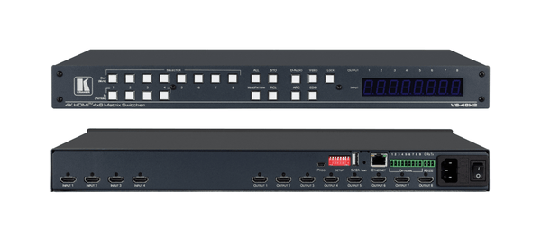Kramer VS-48H2 4x8 4K HDMI2.0 matrix switcher