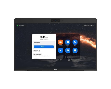 DTEN DBR2A27EA D7X 27 27" Full HD All-in-One Video Conferencing Monitor Interactive Displays DTEN