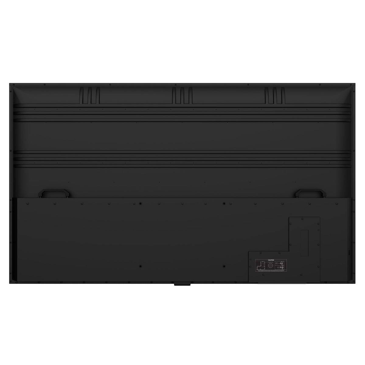 Peerless-AV ODTV7504 75-Inch Full Sun Outdoor Smart TV rear view with ports