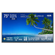 Peerless-AV BWPTV754 75-inch Neptune Full Sun outdoor smart TV with tilt mount, front view