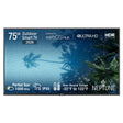 Peerless-AV NT75PS1K 75-Inch Neptune Partial Sun 4K UHD Outdoor Smart TV front view