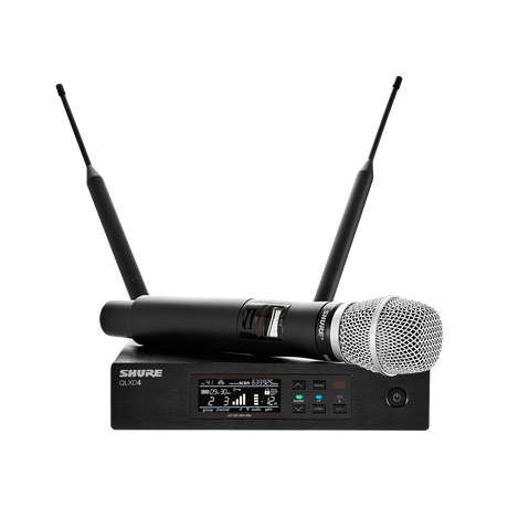 Shure QLXD2/SM86 Handheld Transmitter with SM86 Microphone Microphones Shure