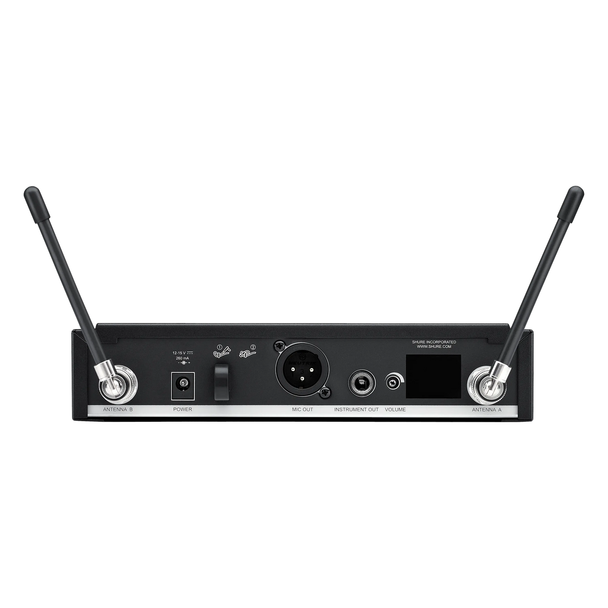 Shure BLX4R Rackmount Wireless Receiver Microphones Shure