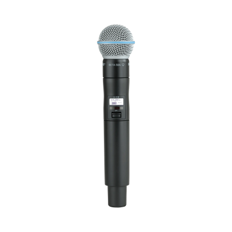 Shure RPW118 Wireless Beta58A Cartridge, Housing Assembly and Matte Grille (Limit One) Microphnes Shure
