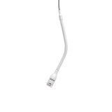 Shure MX202BP/MS Microflex Condenser Overhead Microphone (Mini-Shotgun, Plate-Mount Preamp with Screw Terminals, Black) Microphones Shure