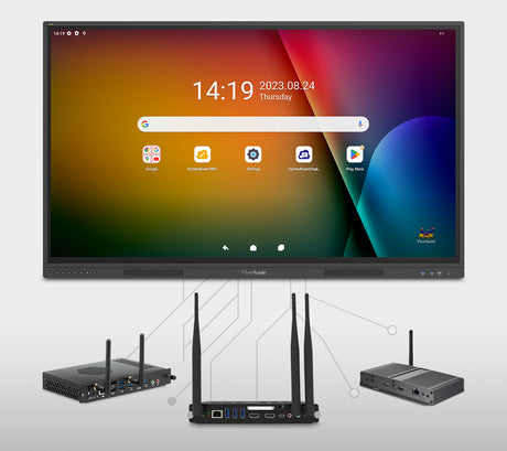 ViewSonic IFP65G1-PC-A – 65-Inch G1 IFP with Android OPS PC Interactive Flat Panel Displays ViewSonic