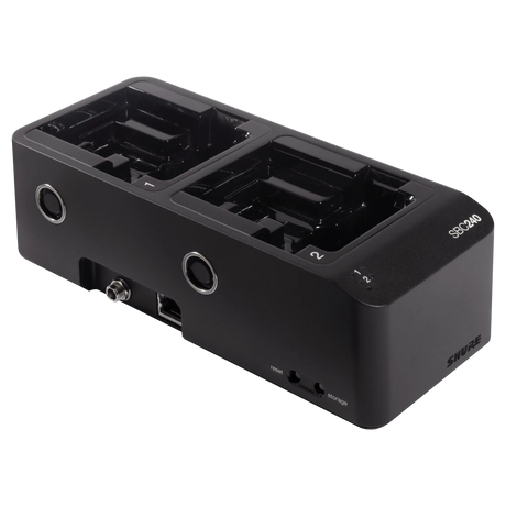 Shure SBC220 2-Bay Networked Docking Charger Battery Shure