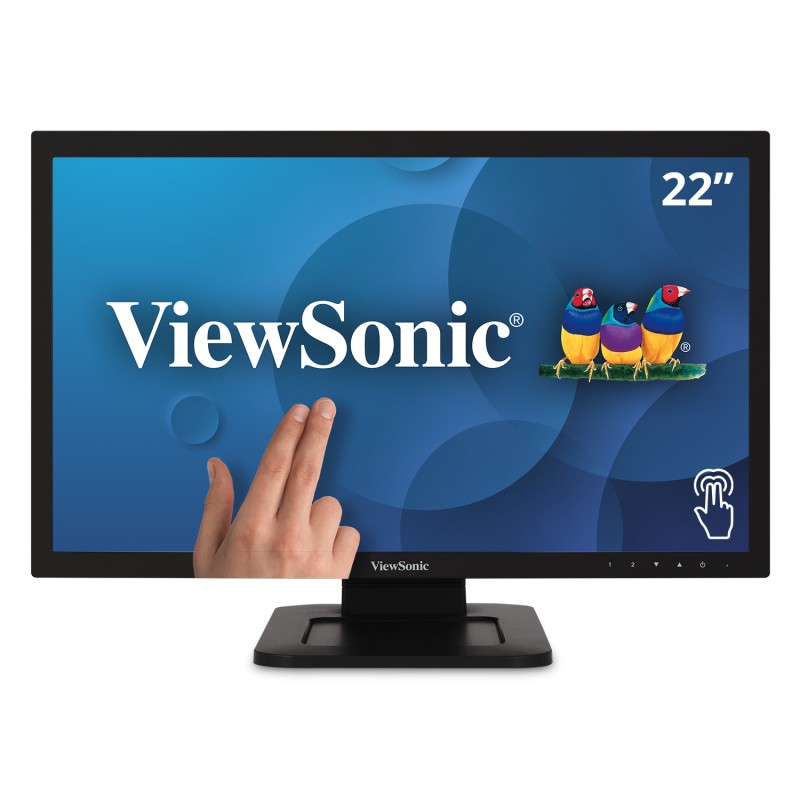 ViewSonic TD2210 – 22-Inch 10-Point IR Touch Monitor - Discontinued Touchscreen Monitors ViewSonic
