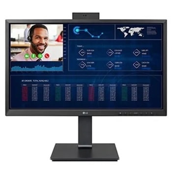 LG 24CQ650N-6N – 24" LG Thin CLIENT AIO MONITOR 1920X1080, Desktop Monitors LG Electronics