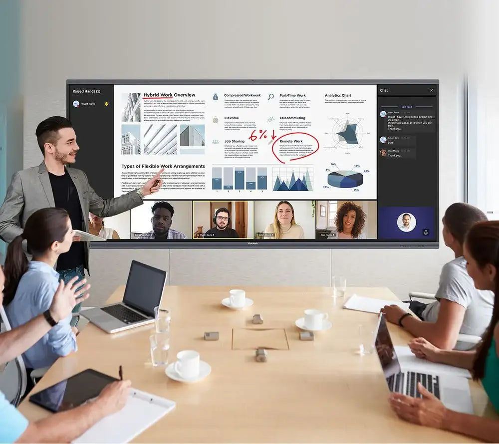 ViewSonic IFP105UW 105" interactive, Ultra-wide Display, 21:9 Aspect Ratio