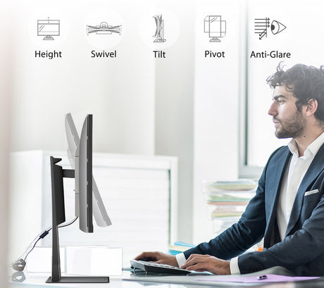 ViewSonic VP2488-4K – 24-Inch Professional 4K UHD IPS Display Computer Monitors ViewSonic