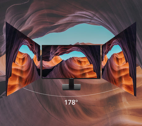 ViewSonic VA2448-MHU – 24-Inch Full HD USB Monitor Computer Monitors ViewSonic