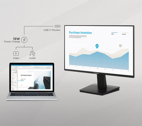 ViewSonic VA2448-MHU – 24-Inch Full HD USB Monitor Computer Monitors ViewSonic