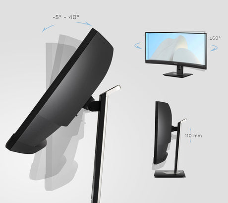 ViewSonic VG3456CA – 34-Inch Ultrawide WQHD USB-C Monitor Computer Monitors ViewSonic