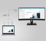 ViewSonic VG3456CA – 34-Inch Ultrawide WQHD USB-C Monitor Computer Monitors ViewSonic