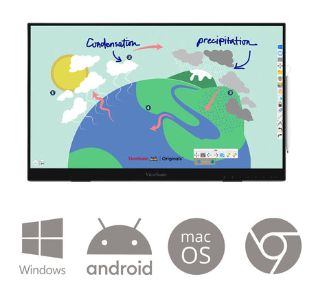 ViewSonic ID2456-4K – 24-Inch 4K Pen Display Tablet Pen Display Monitors ViewSonic