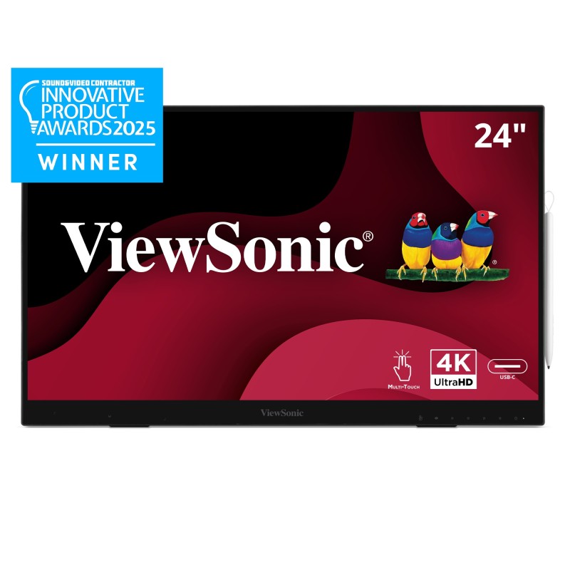ViewSonic ID2456-4K – 24-Inch 4K Pen Display Tablet Pen Display Monitors ViewSonic