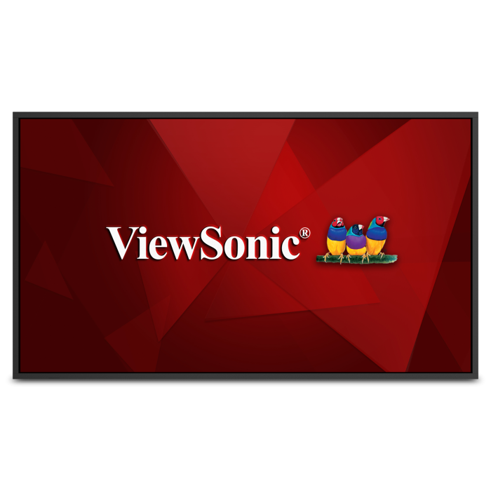 ViewSonic CDE55G3 – 55-Inch G3 Commercial Display Commercial Displays ViewSonic