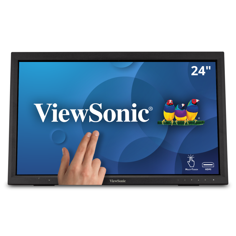 ViewSonic TD2423D – 24-Inch IR Touch FHD Display Touchscreen Monitors ViewSonic