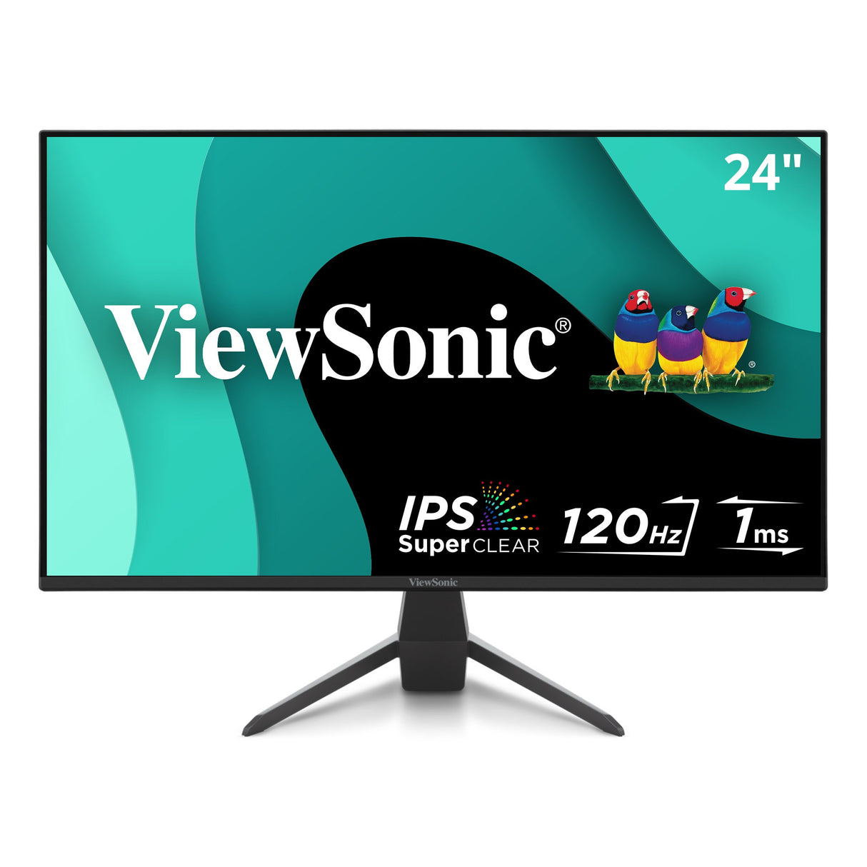 ViewSonic VX2470-MHD – 24-Inch Full HD IPS Monitor Computer Monitors ViewSonic