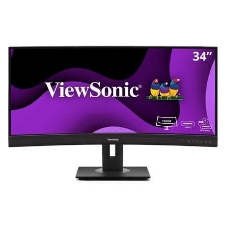 ViewSonic VG3456CA – 34-Inch Ultrawide WQHD USB-C Monitor Computer Monitors ViewSonic