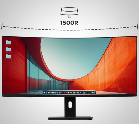 ViewSonic VG3409C – 34-Inch Ultrawide Curved WQHD Ergonomic Monitor Computer Monitors ViewSonic
