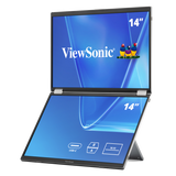 ViewSonic VG1457 – 14-Inch Portable USB-C Full HD Display Computer Monitors ViewSonic