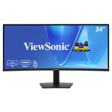 ViewSonic VG3420C – 34-Inch WQHD Curved 144Hz Display Computer Monitors ViewSonic