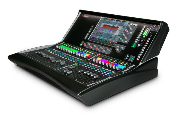 Allen & Heath AH-DLIVE-DLC25 dLive C Class C2500 20 fader Surface, 12" touchscreen, 1 option I/O port