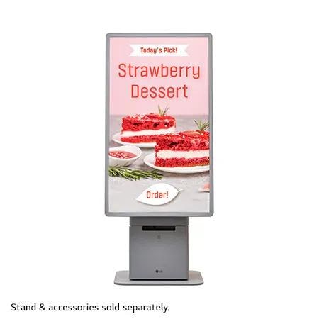 LG 22KC3P-M 22" 1920 x 1080 FHD Self Order Kiosk Touch Screen Monitors LG Electronics