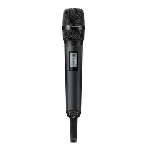 Sennheiser SKM 6000 BK A1-A4 Hand-held transmitter, digital, LR mode, AES 256, black, including microphone bracket