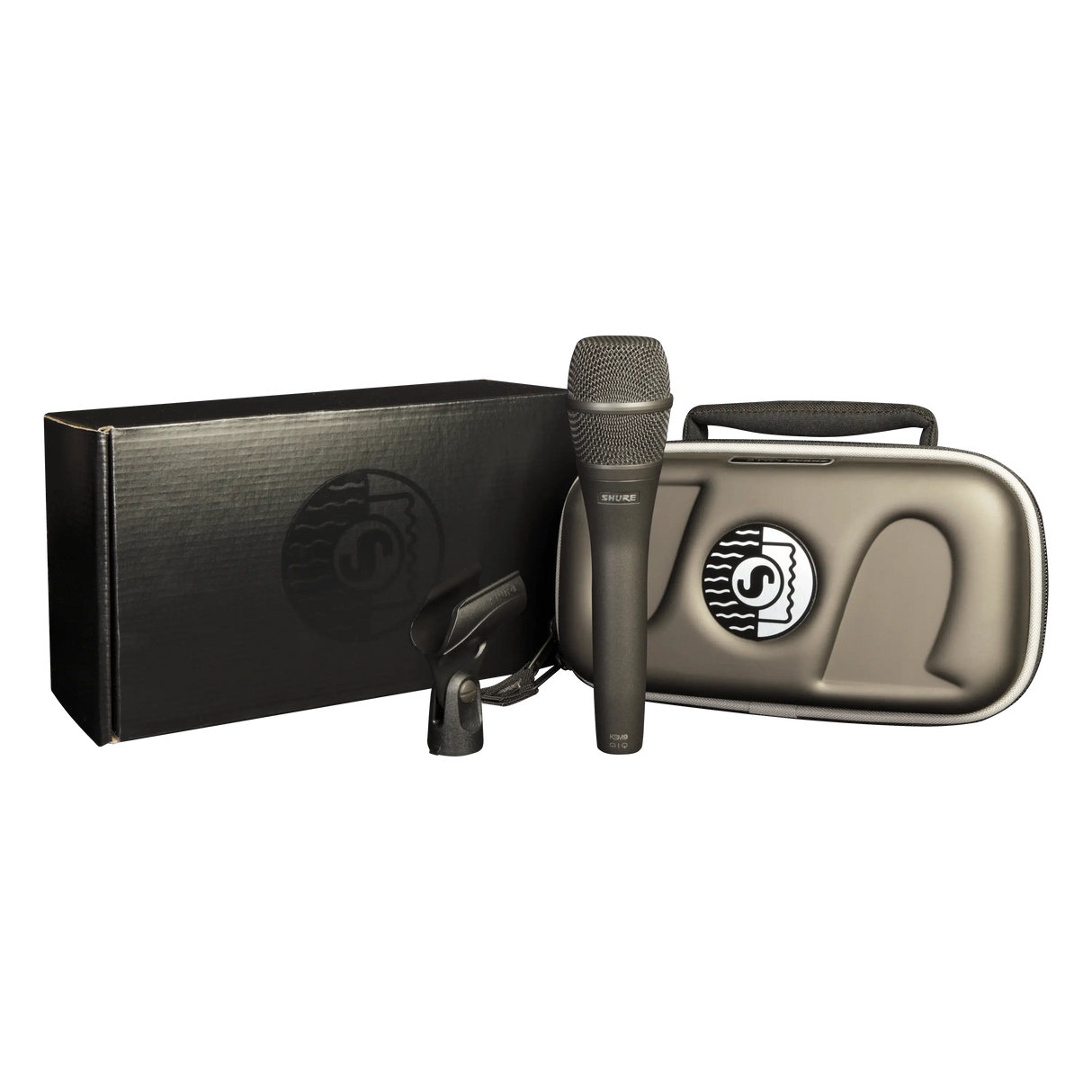Shure KSM9/CG Dual Pattern (Cardiod/Supercardiod) Condenser Handheld Vocal Microphone (Charcoal) Microphones Shure